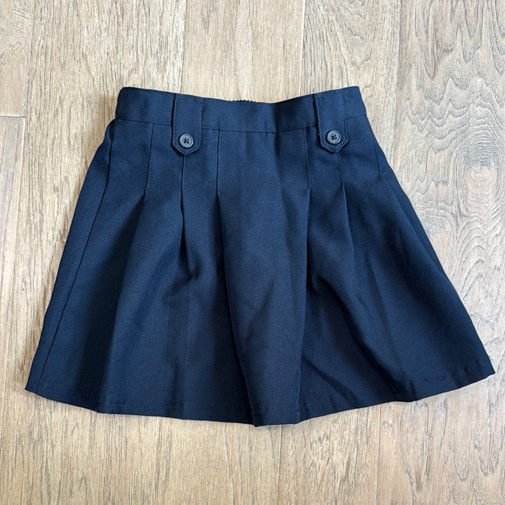 Izod Navy Blue Pleated Uniform Skirt Girl's Skirt Size 6X
